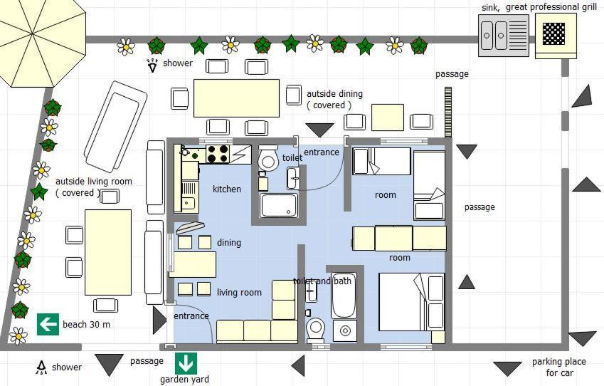 Apartment Ivana Brodarica  Luaran gambar